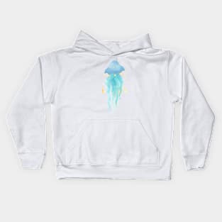 Cartoon jellyfish Kids Hoodie